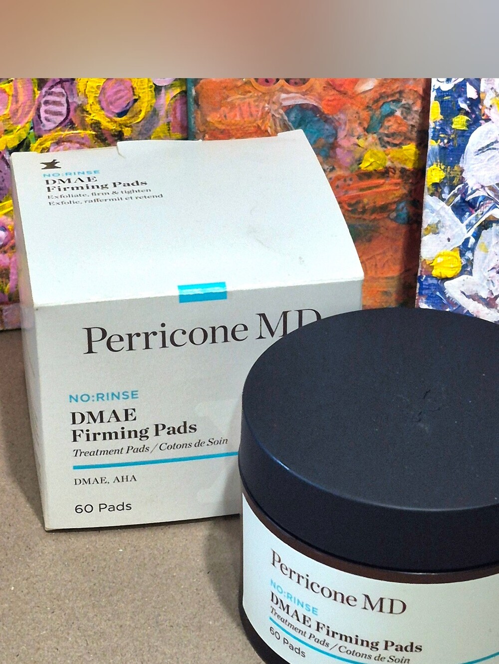 Perricone MD No Rinse DMAE Firming Pads (60) NWT Tighten,Tone,Exfoliate SRP$85